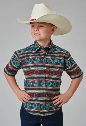 1898 AZTEC STRIPE PRINT