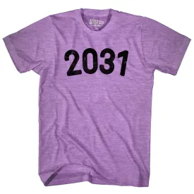 2031 Year Celebration Adult Tri-Blend T-shirt