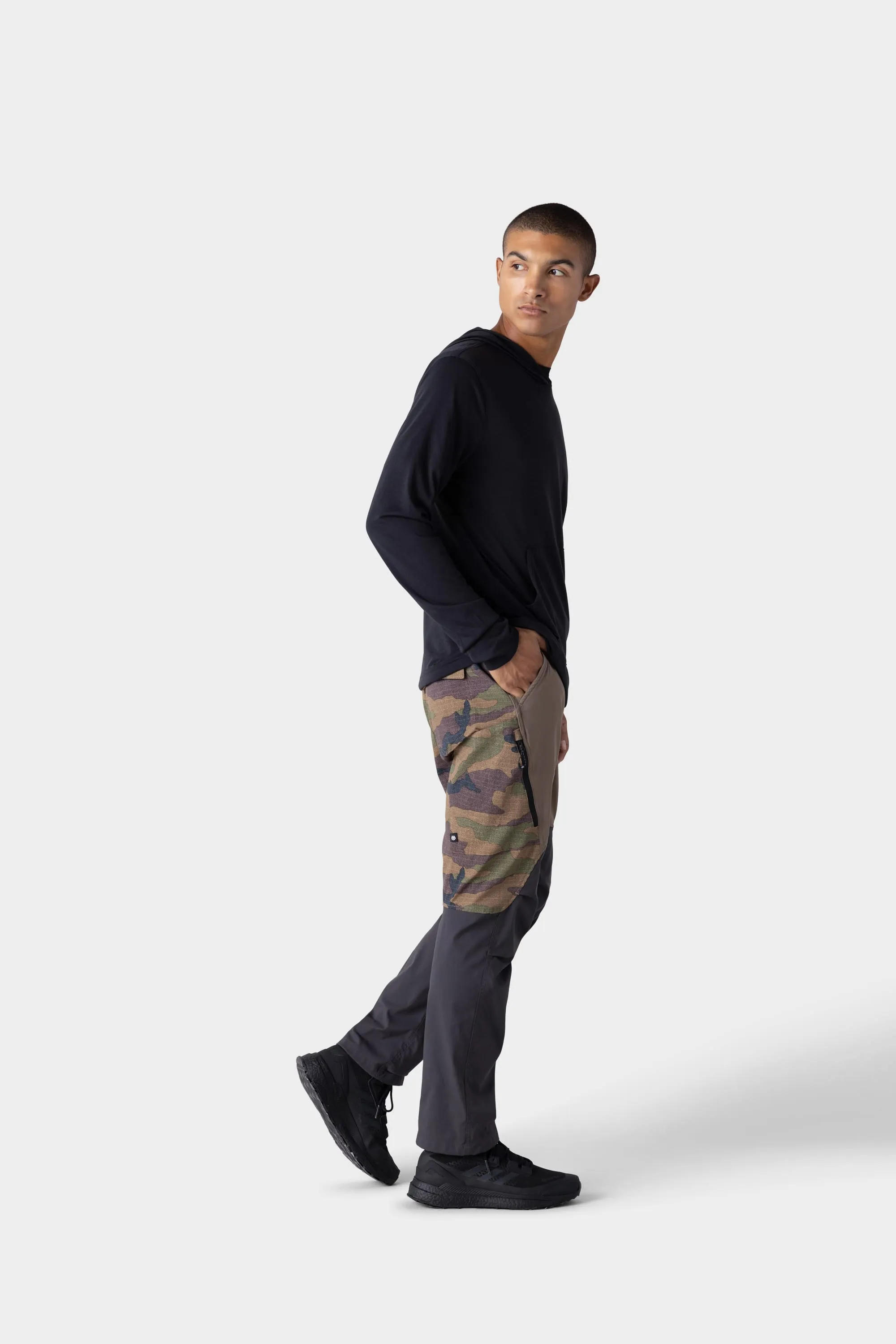 686 Men's Everywhere drirelease® Long Sleeve Hooded Tech Tee