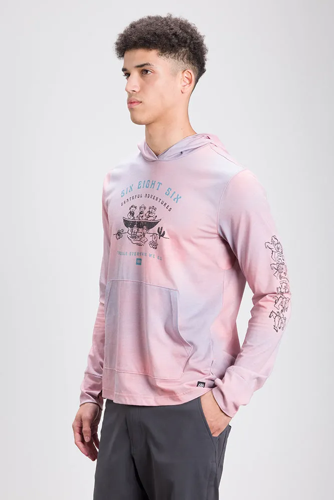 686 Men's Everywhere drirelease® Long Sleeve Hooded Tech Tee