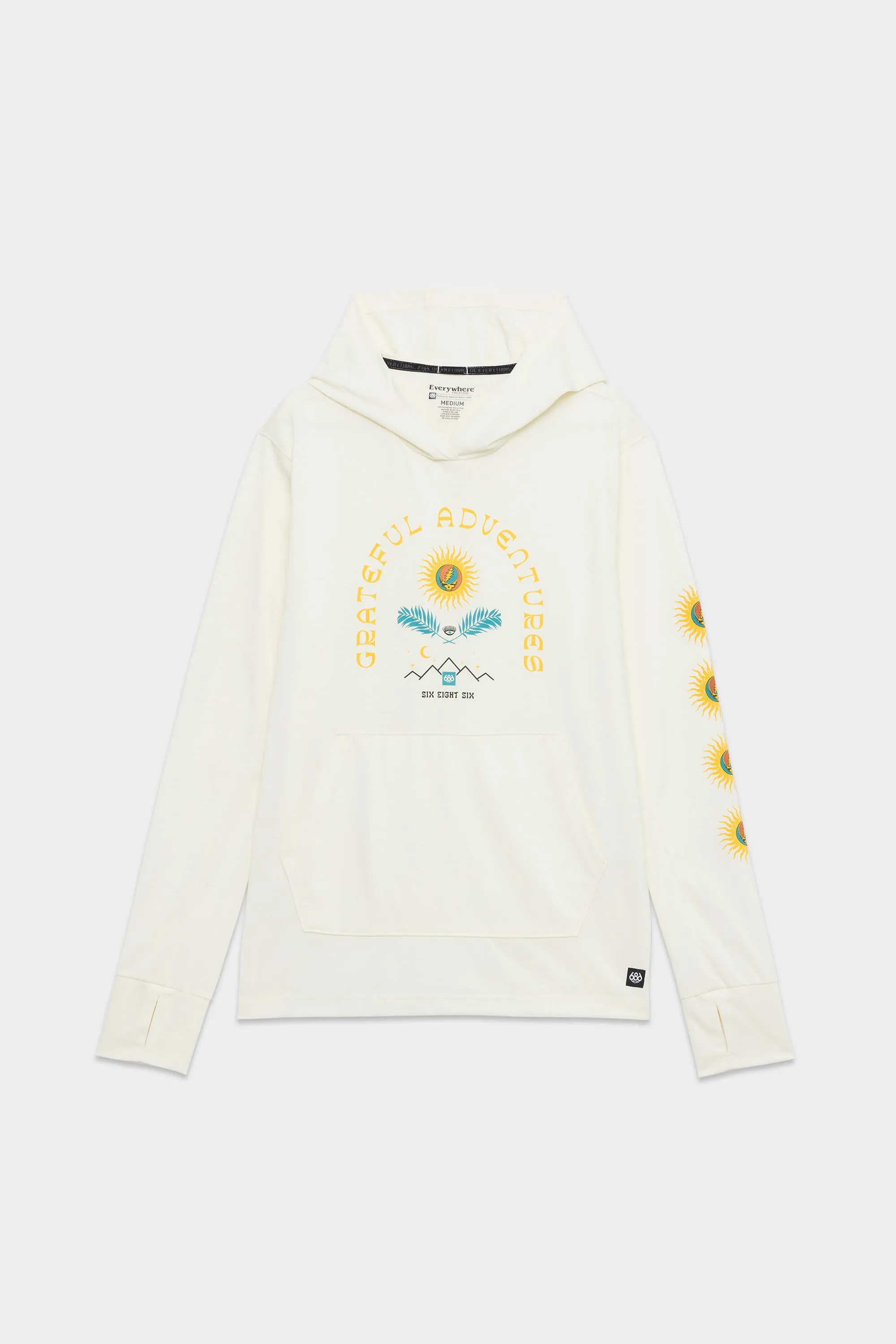 686 Men's Everywhere drirelease® Long Sleeve Hooded Tech Tee
