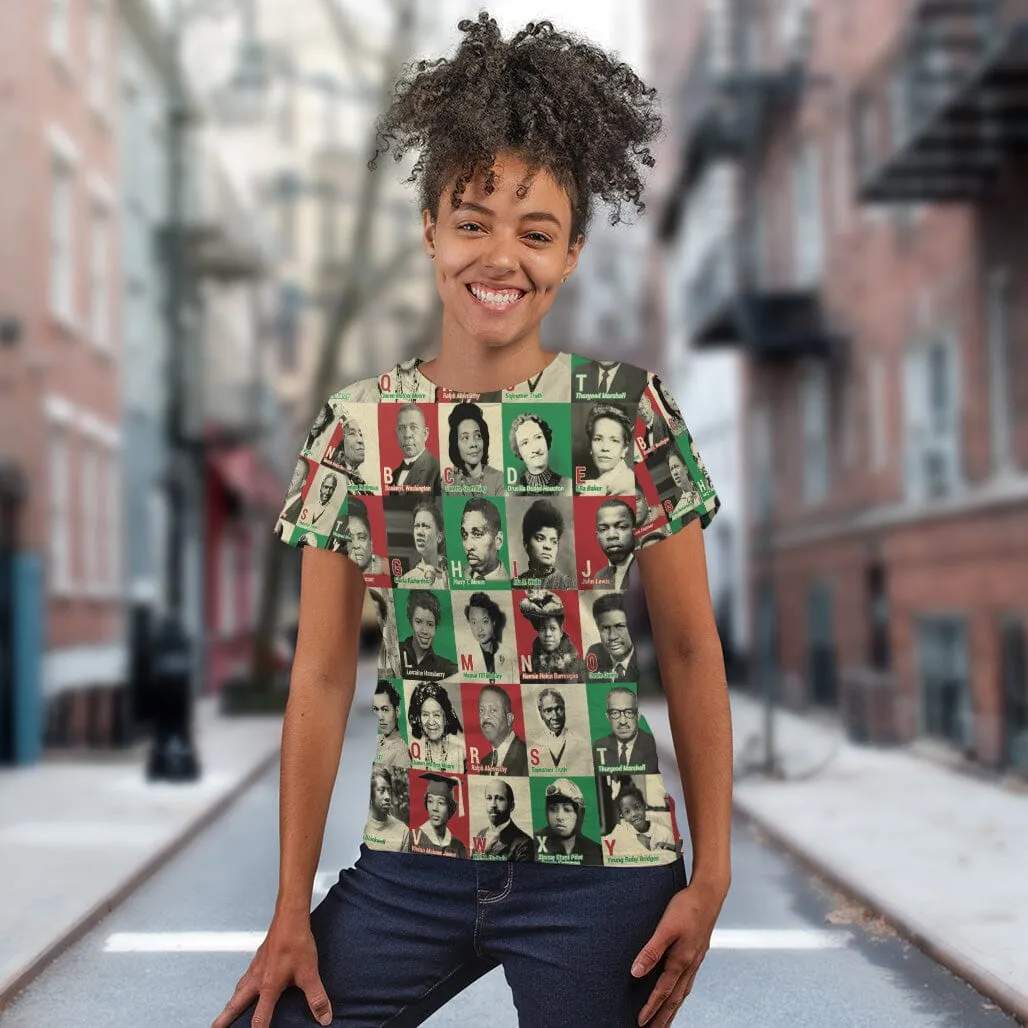 A To Z Of Black Heroes T-shirt