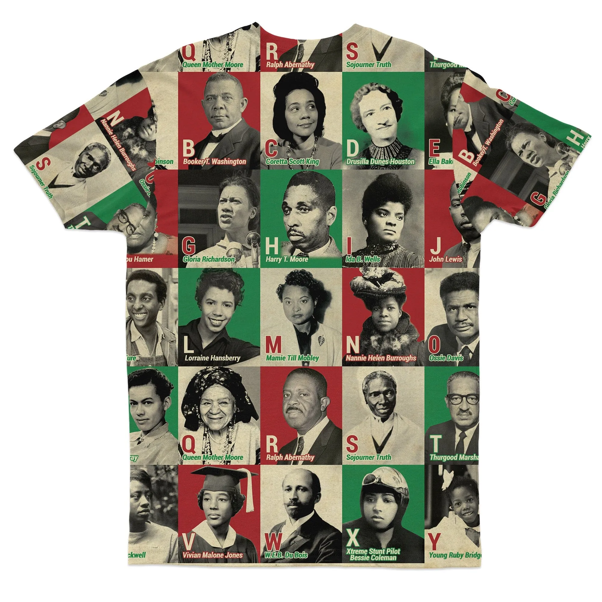 A To Z Of Black Heroes T-shirt