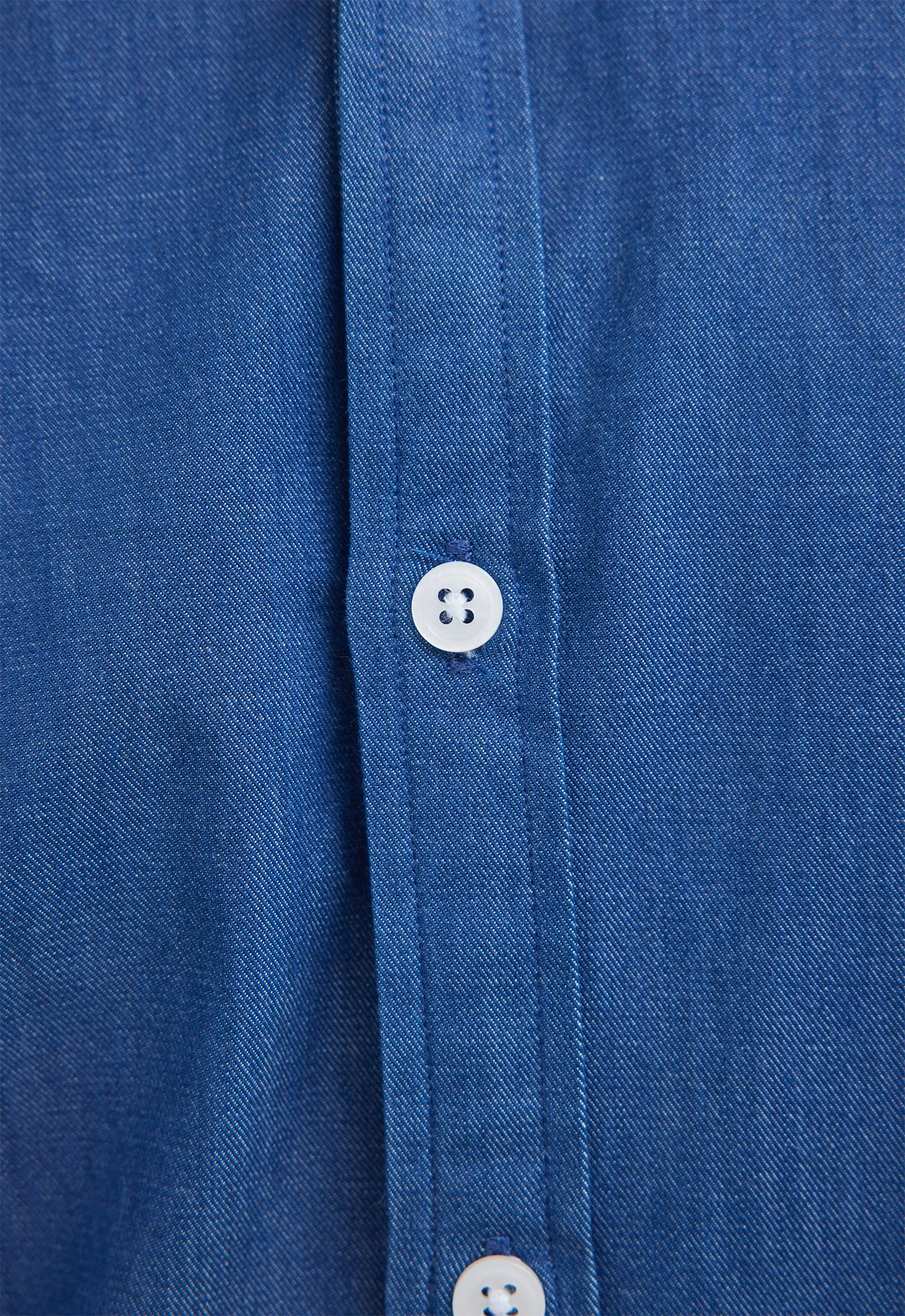 Alwyn Denim Shirt - Prussian Blue