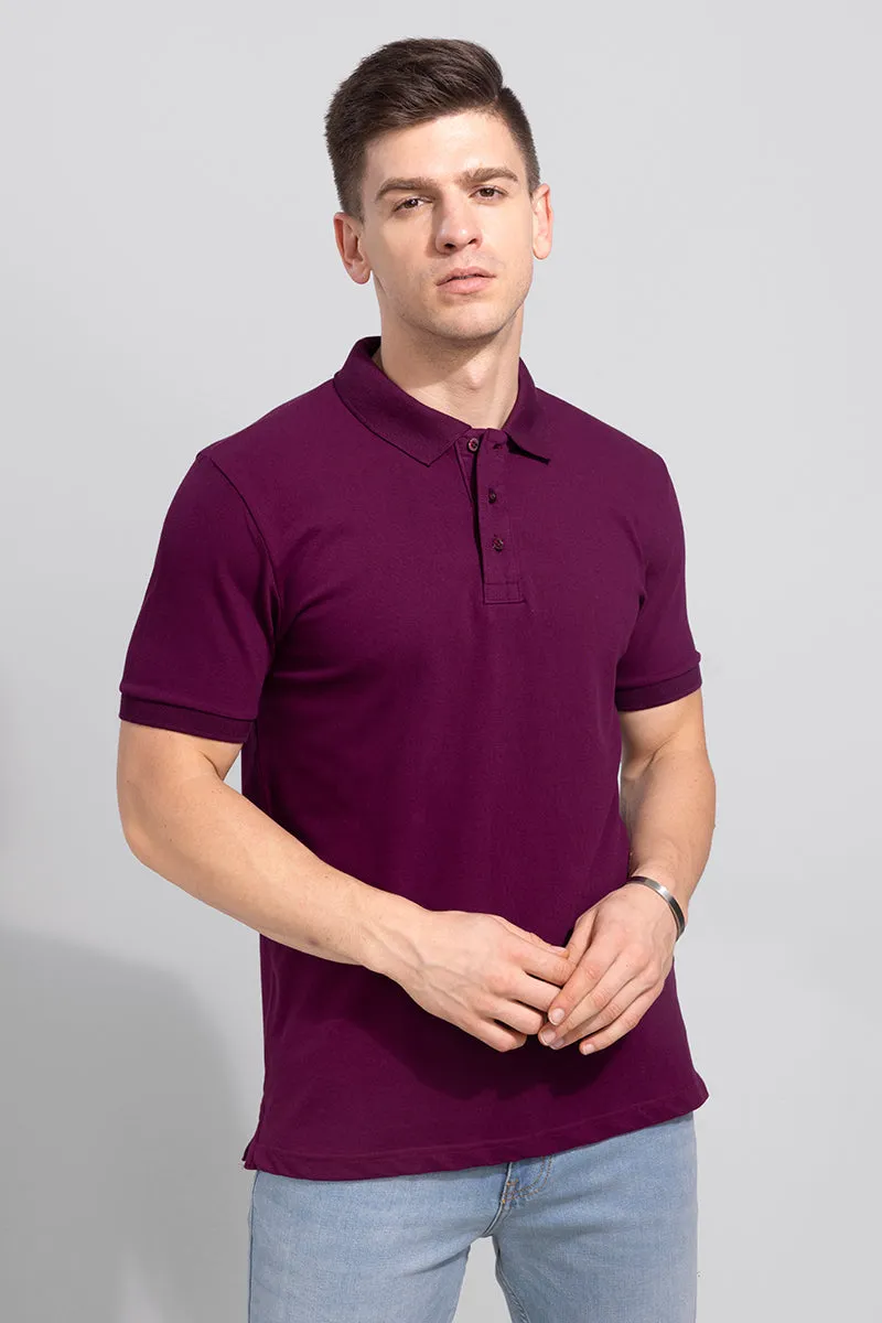 America Polo Wine T-Shirt