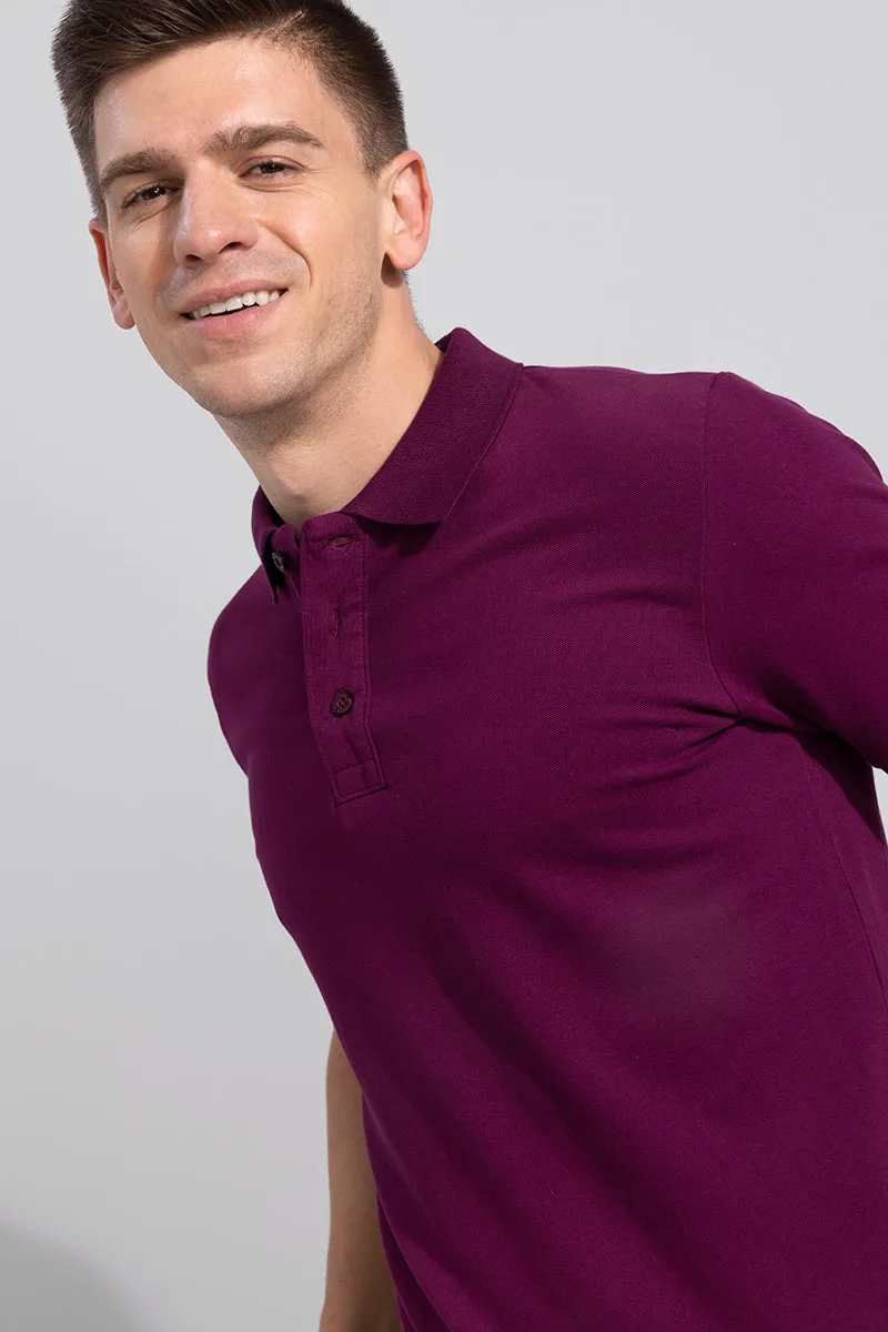 America Polo Wine T-Shirt