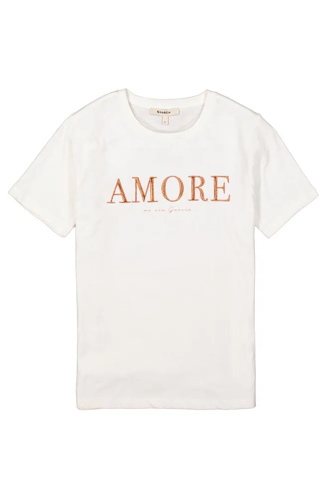 Amore Tee (Bone)