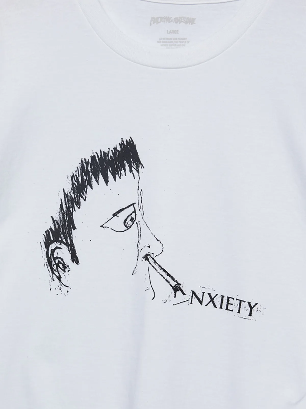 Anxiety T-Shirt in White