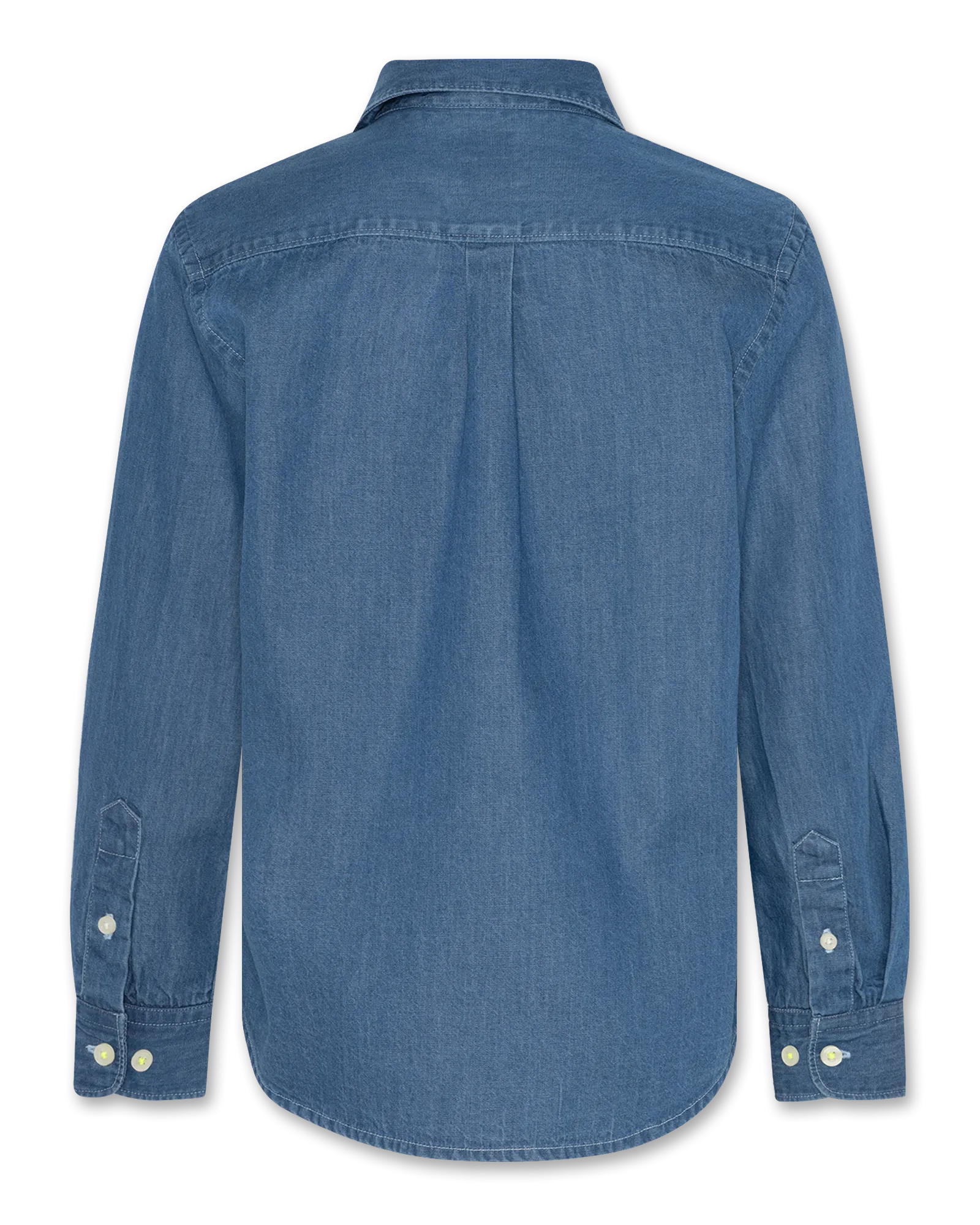 AO76 BLUE DENIM BLOUSE [FINAL SALE]