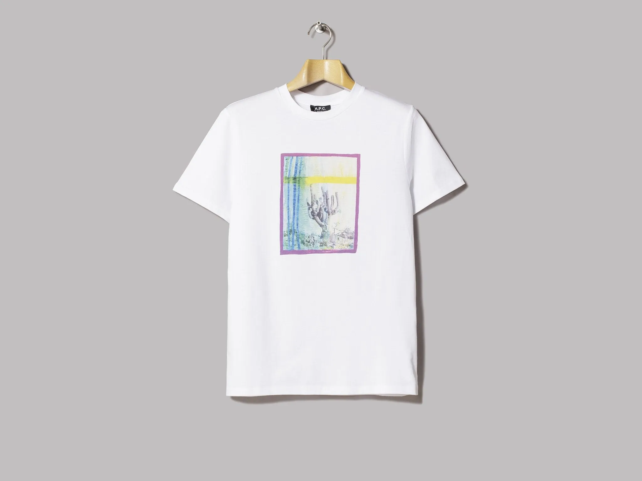 A.P.C. T-Shirt Desert (Blanc)