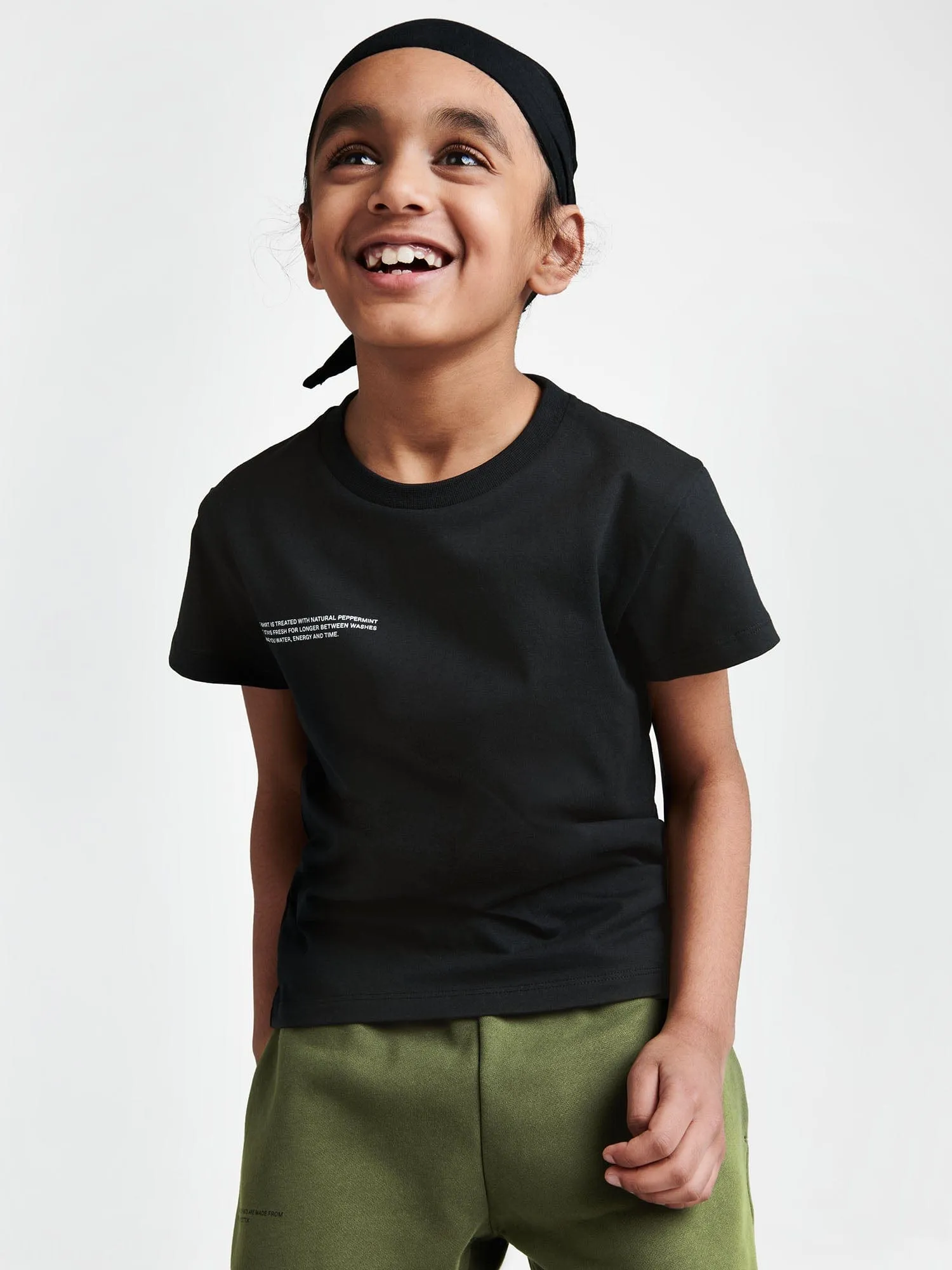 Archive Kids' 365 Midweight T-Shirt—black