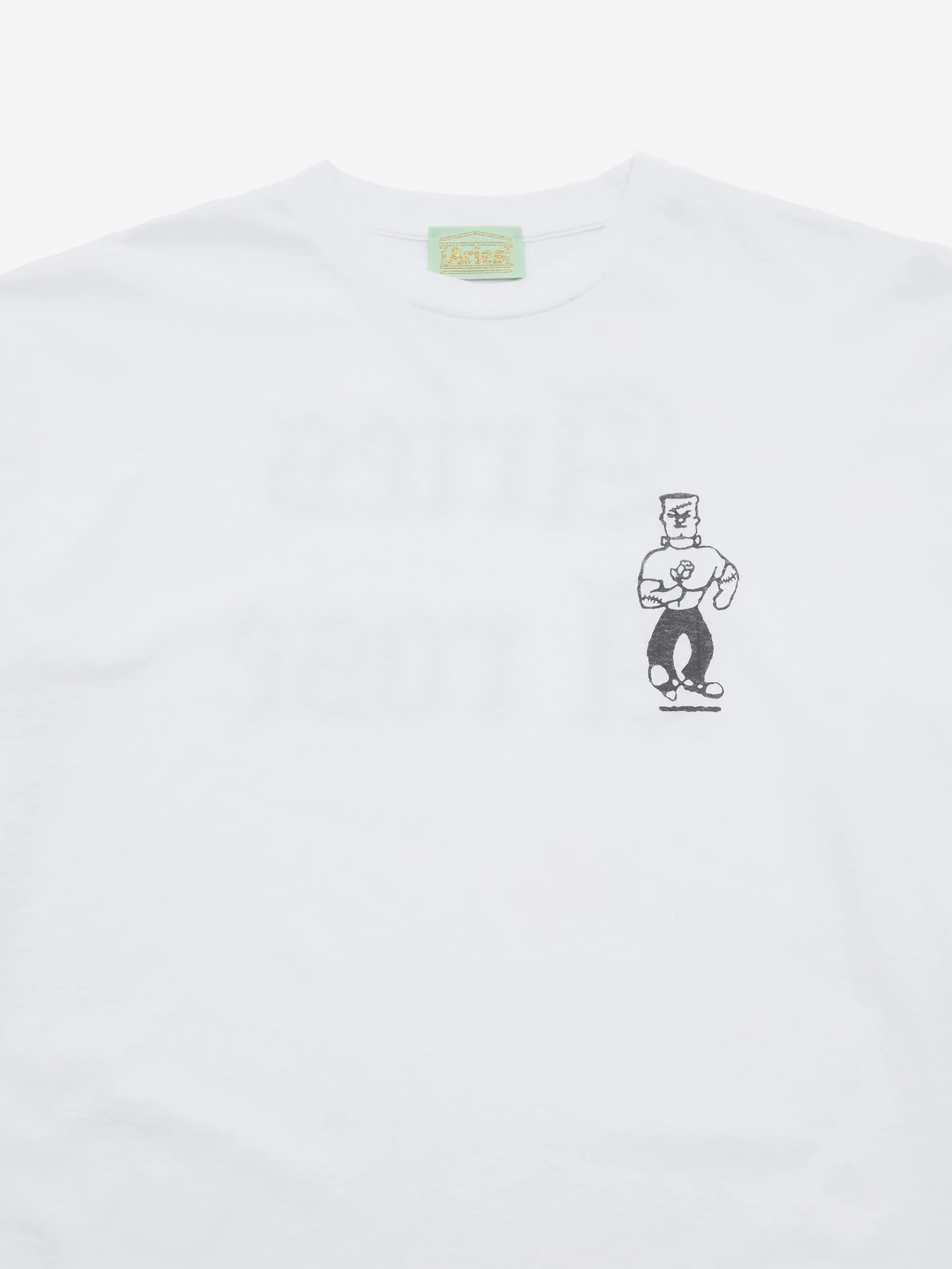 Aries Arose Long Sleeve T-Shirt - White