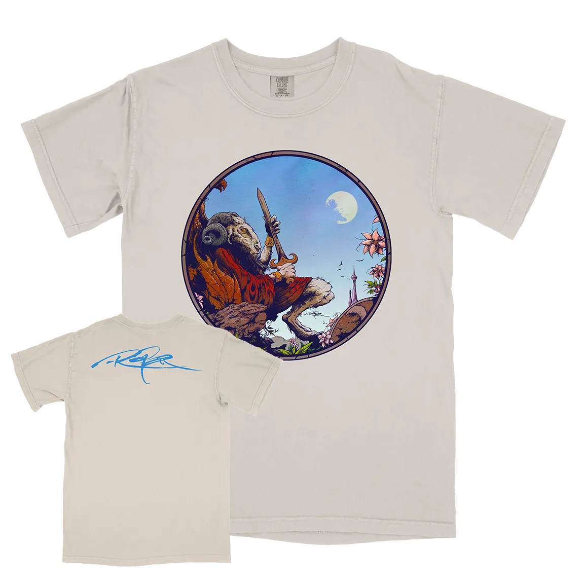Arik Roper "Age Of Aries" Ivory Premium T-Shirt