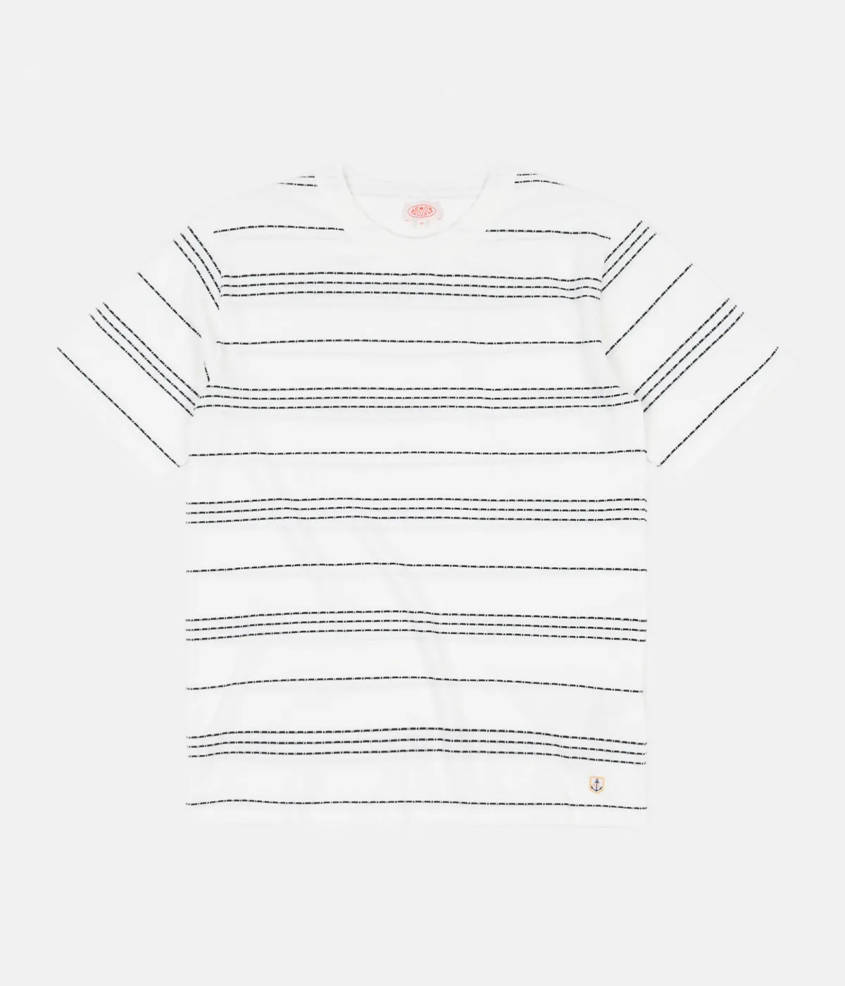 Armor Lux Heritage Barnaby T-Shirt - Milk / Rich Navy