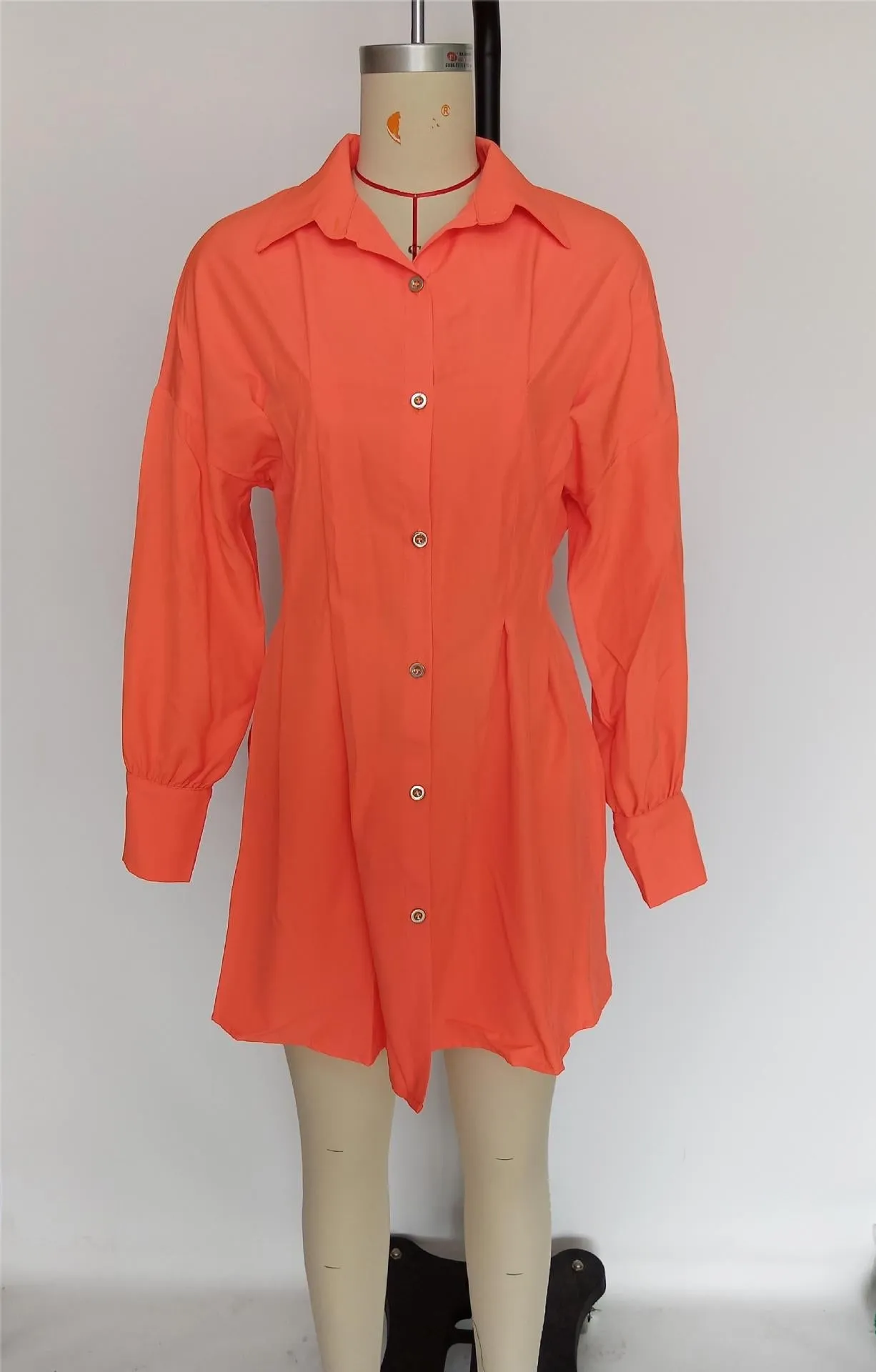 asymmetric dress shirt skirt AY3158