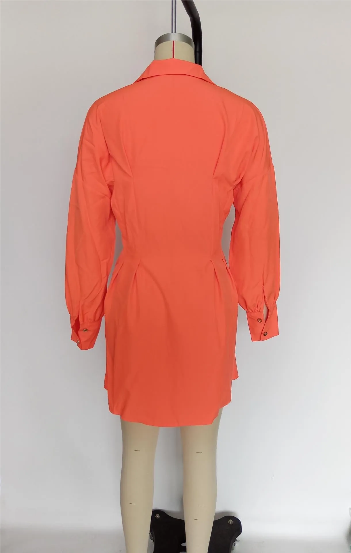 asymmetric dress shirt skirt AY3158
