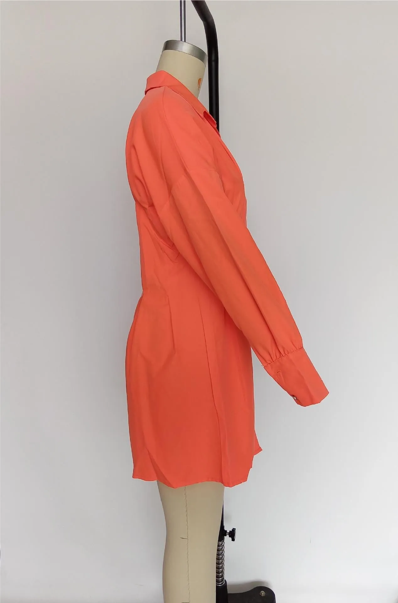 asymmetric dress shirt skirt AY3158