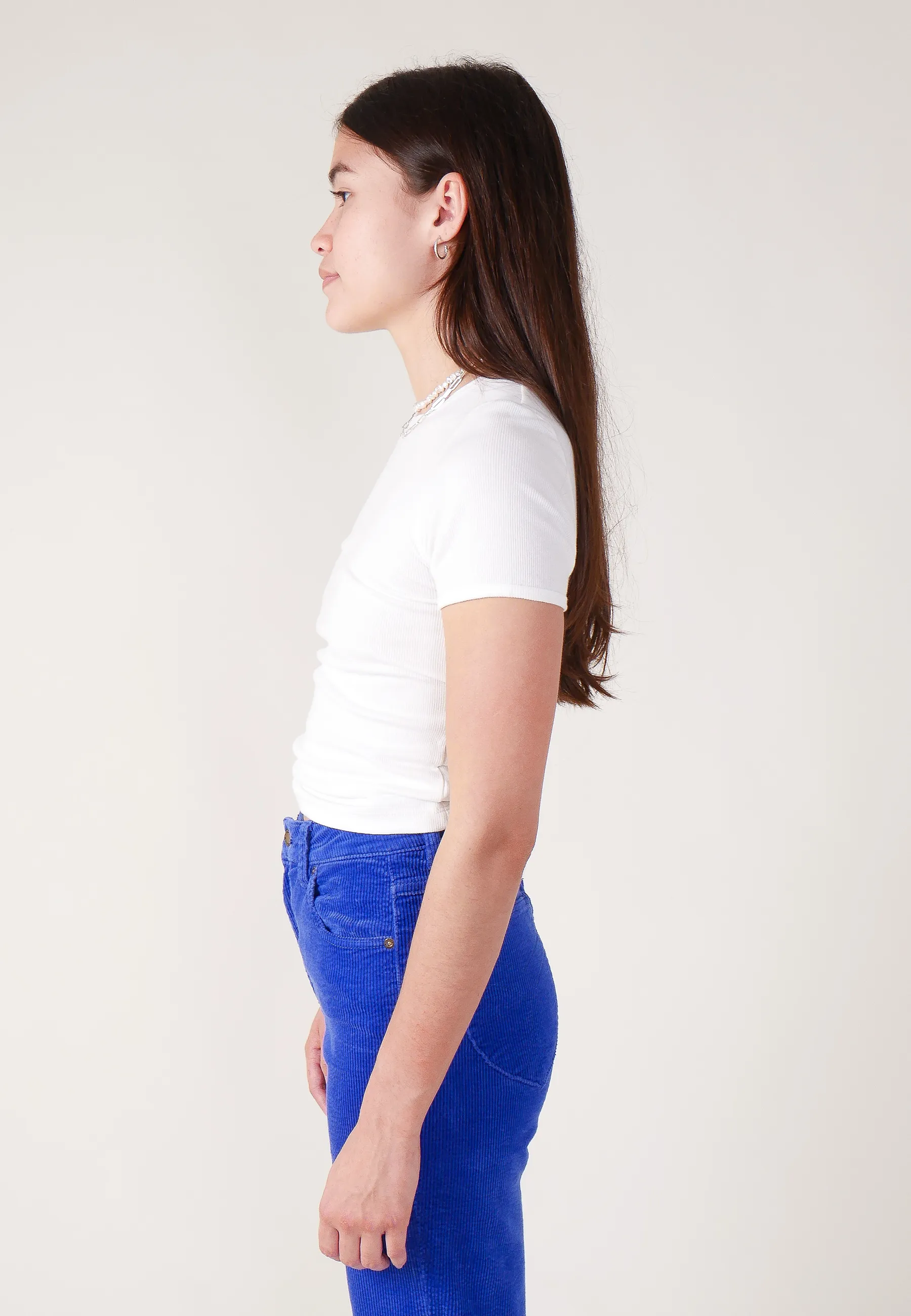 Baby Rib T-Shirt - White