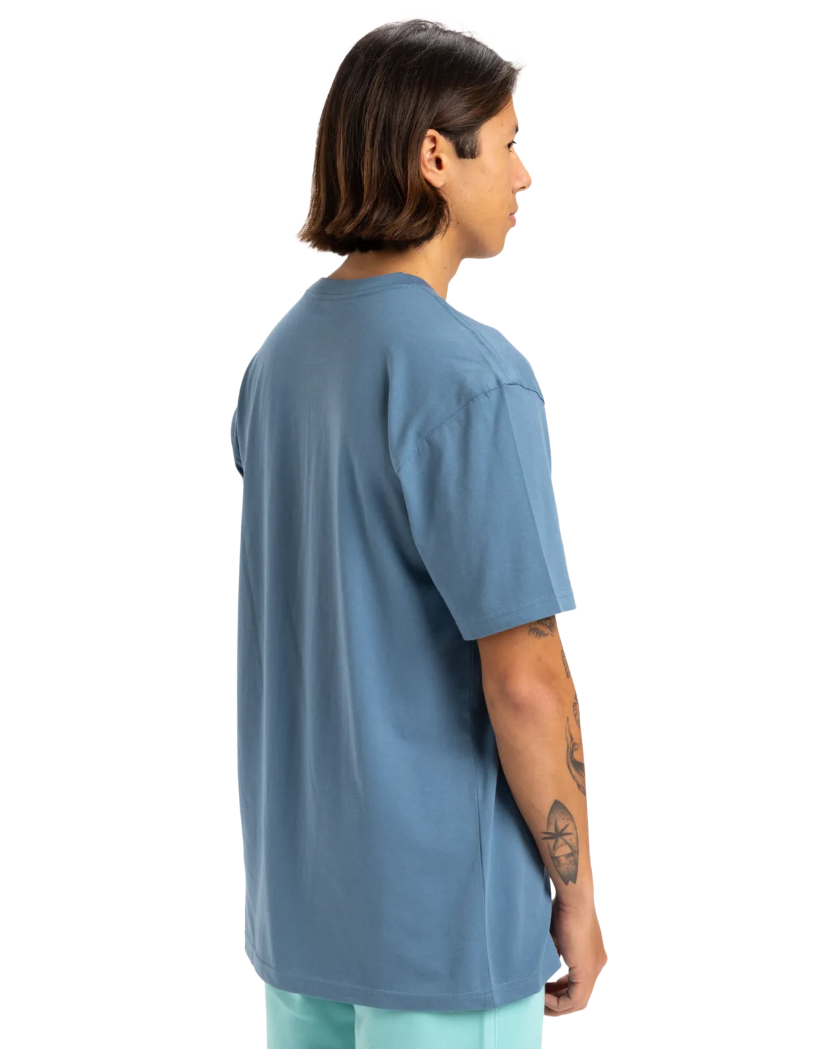 Basic T-Shirt in Coronet Blue