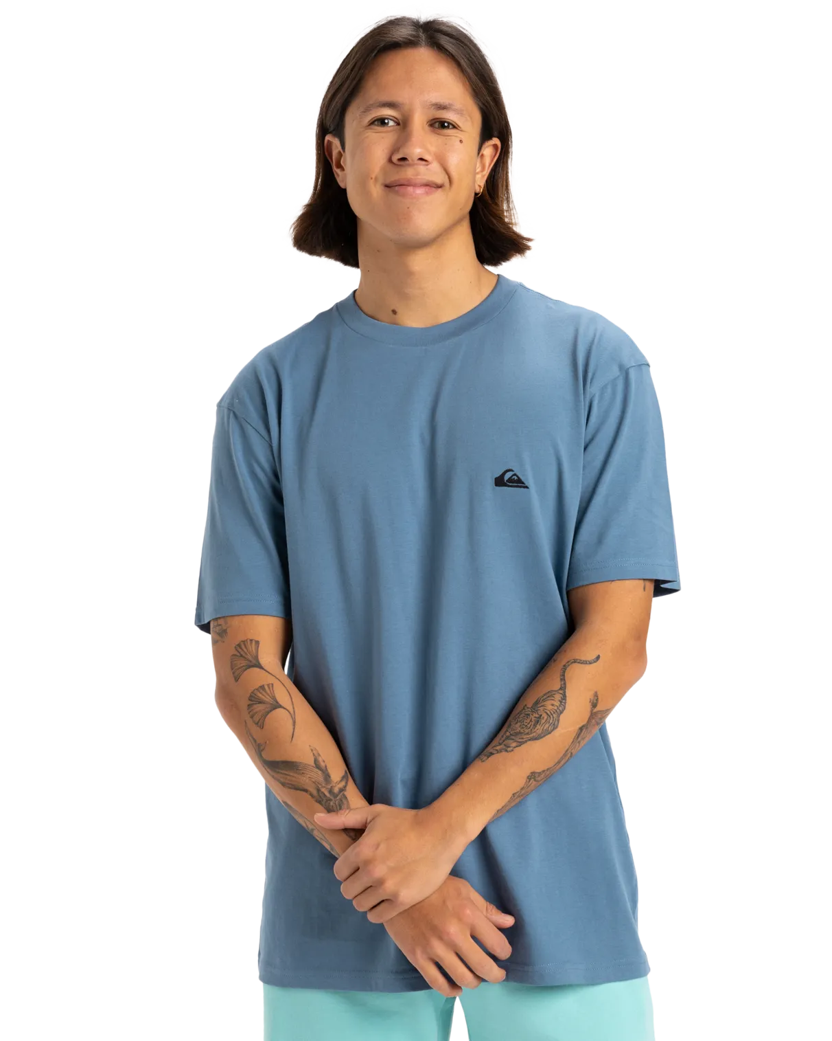 Basic T-Shirt in Coronet Blue