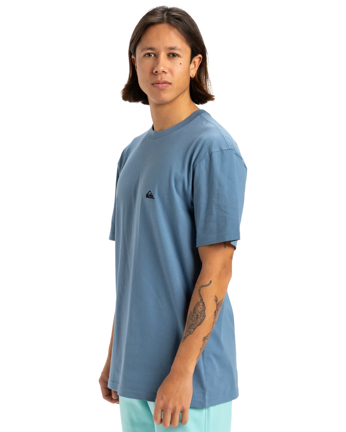 Basic T-Shirt in Coronet Blue