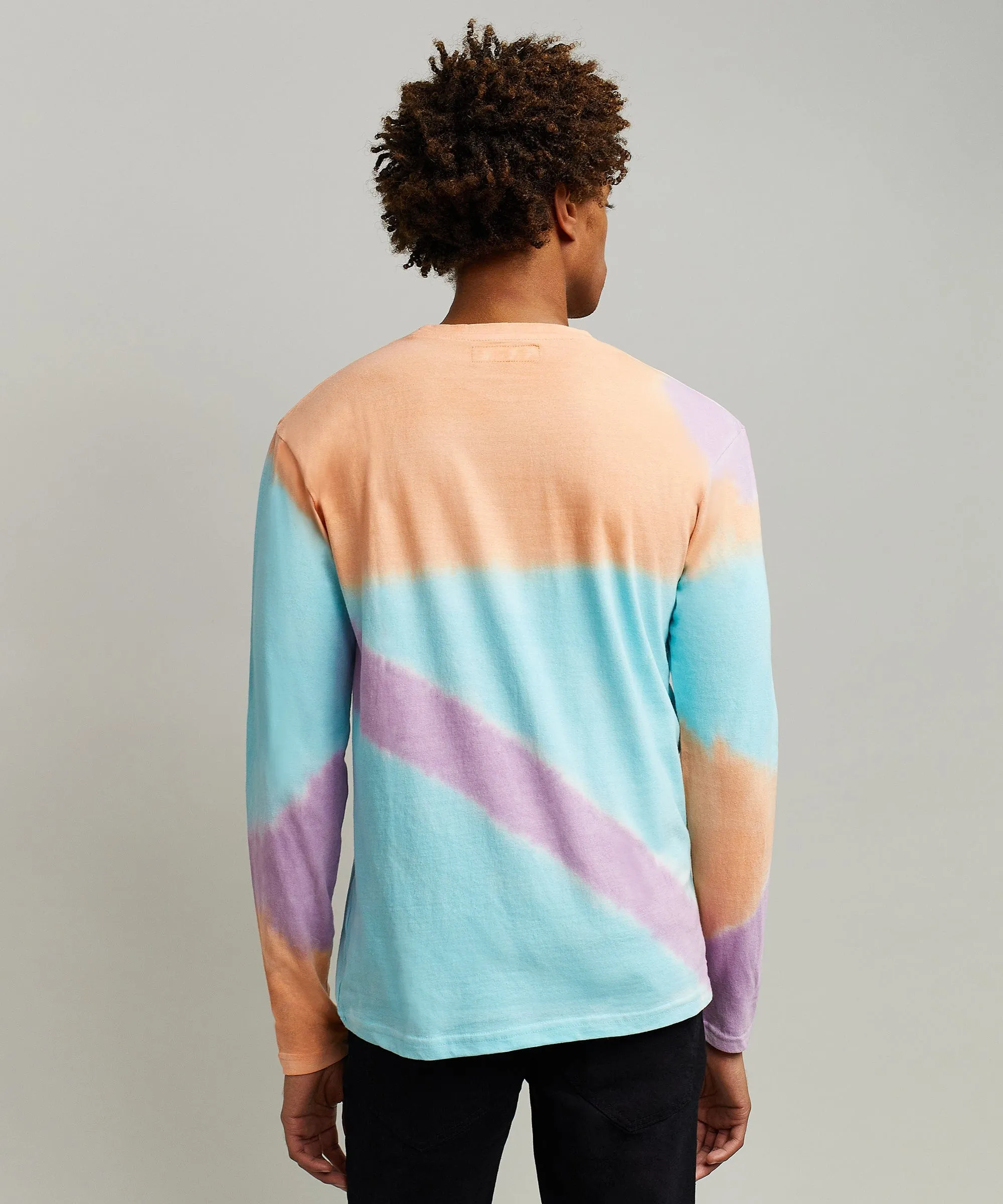 Baxter Tie Dye Pastel Long Sleeve Tee