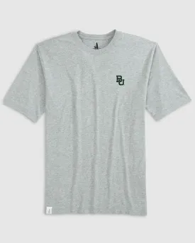 Baylor Heathered Spencer Cotton T-Shirt