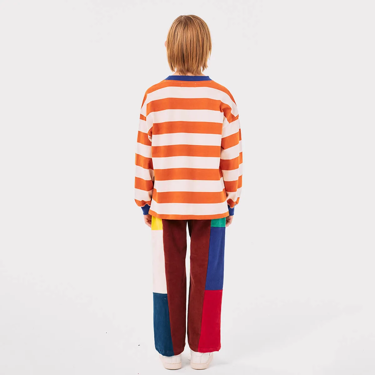 B.C Stripes Long Sleeve T Shirt by Bobo Choses