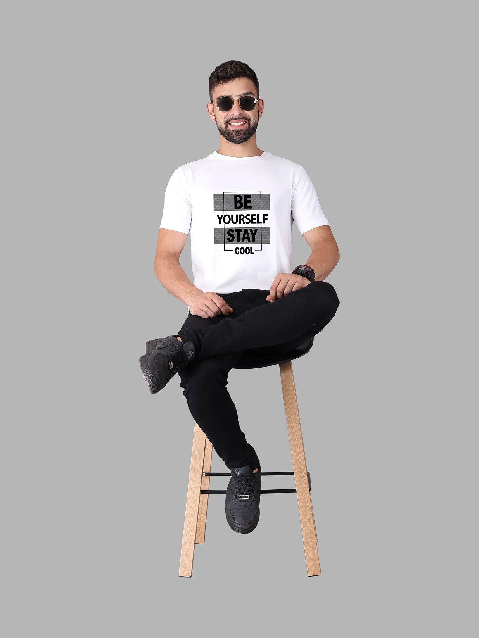 Be Your Self Stay Cool Crew-Neck T-Shirt