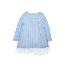 Beast Kingdom Frozen 2 Series Elsa Cloak Kids Tee - (Blue)