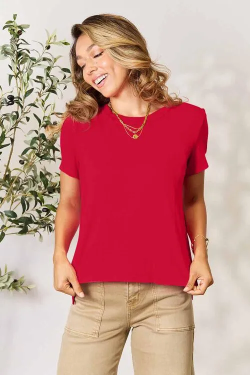 Best Basic Round Neck Short Sleeve T-Shirt