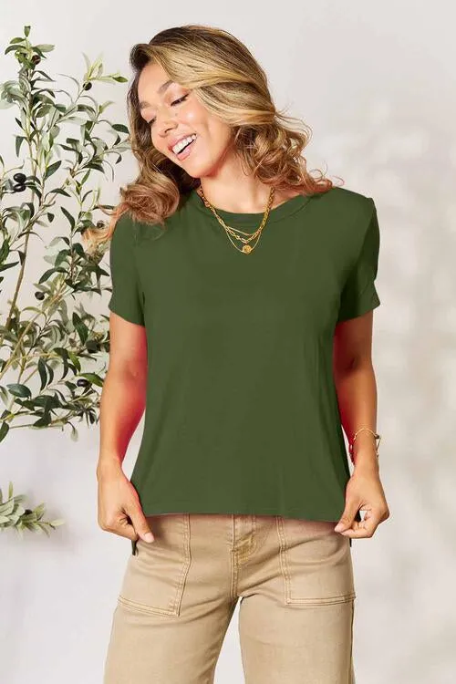 Best Basic Round Neck Short Sleeve T-Shirt