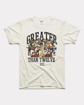 Big 12 Mascot Family Vintage White T-Shirt