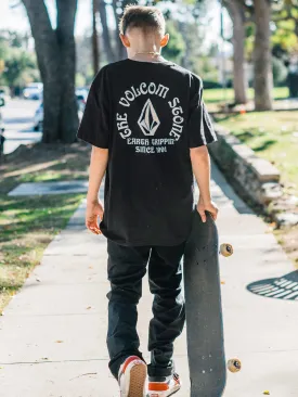 Big Boys Stone Trippin Short Sleeve Tee - Black