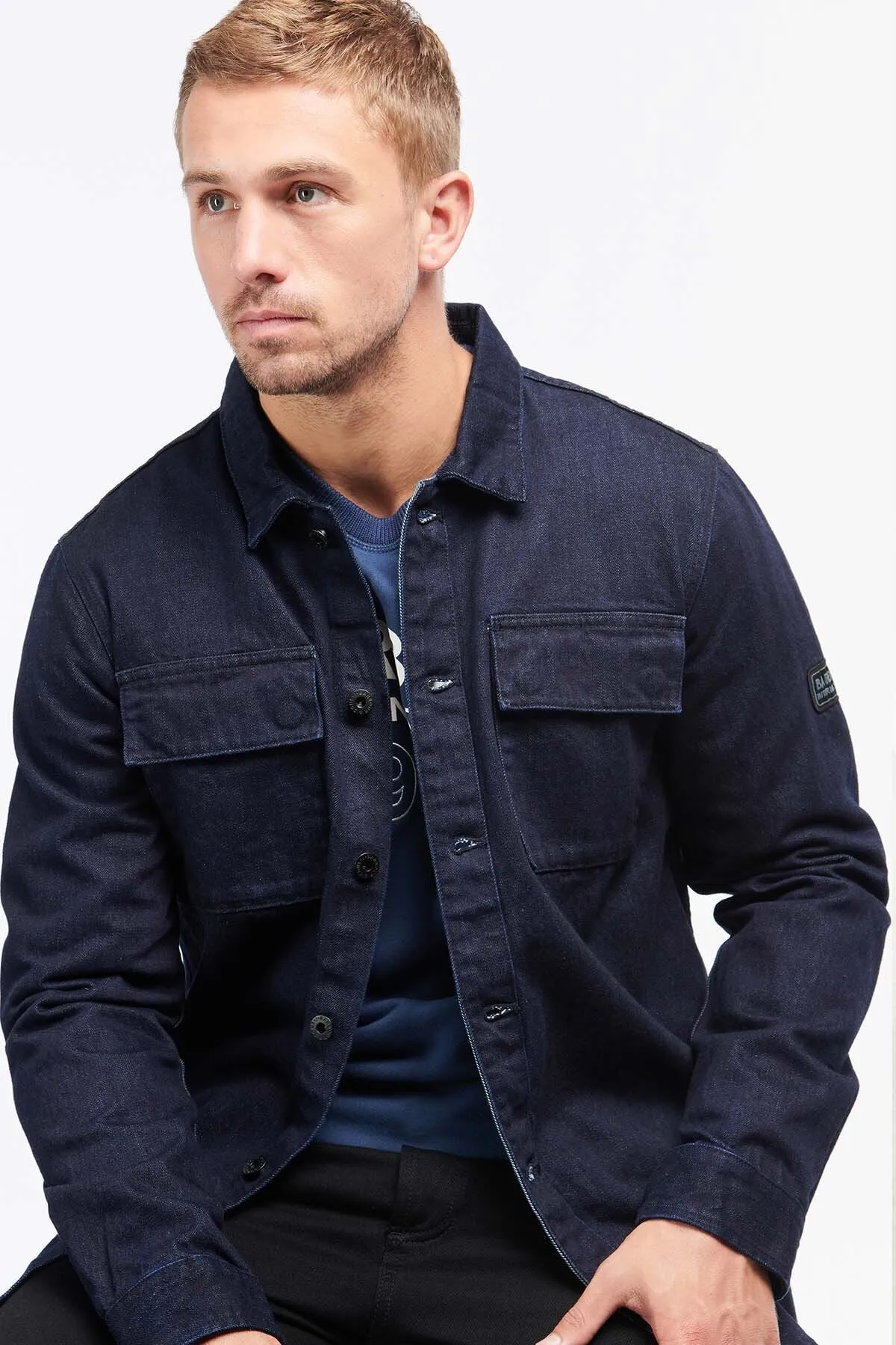 B.Intl Drift Denim Overshirt