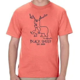 Black Sheep x Mark Gonzales "Sketchy" Tee Coral