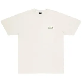 Block Logo T-Shirt Short Sleeve 'Natural / Green'