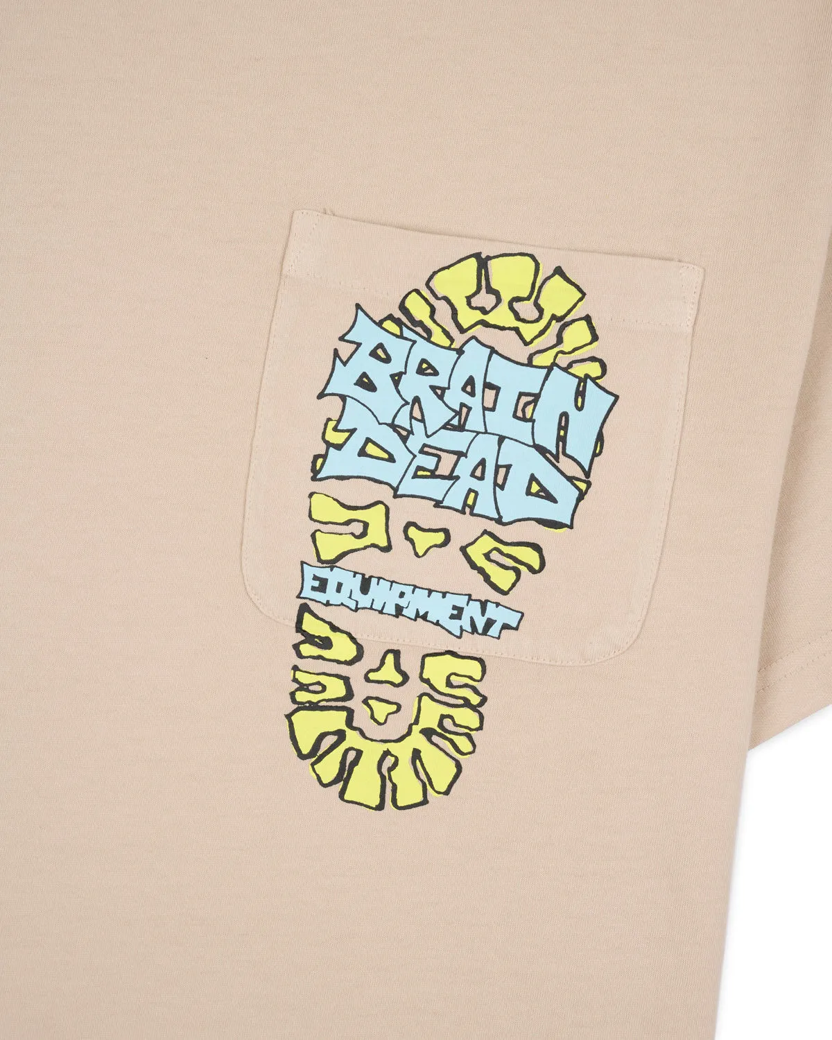 Brain Dead Equipment Comfort Zone T-Shirt - Khaki