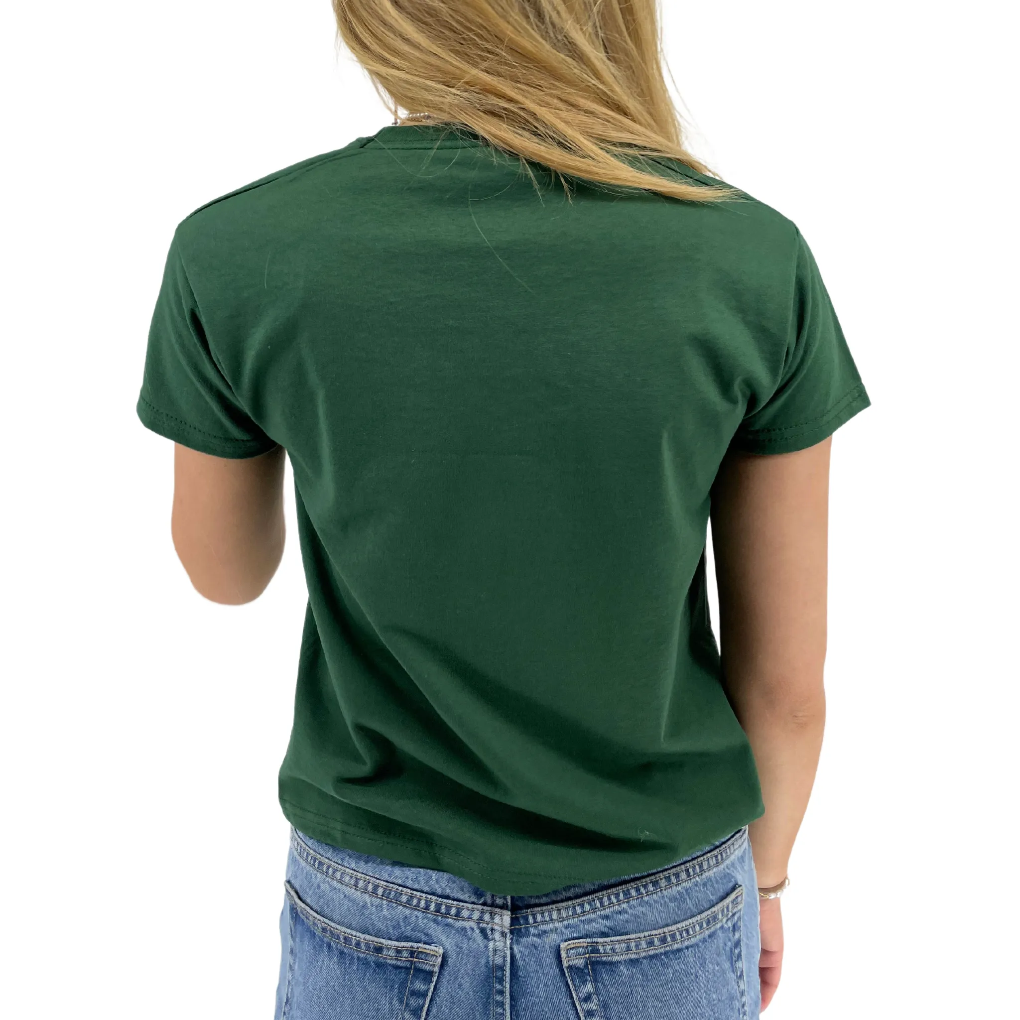 BRASIL, BABY TEE - MØRK GRØN