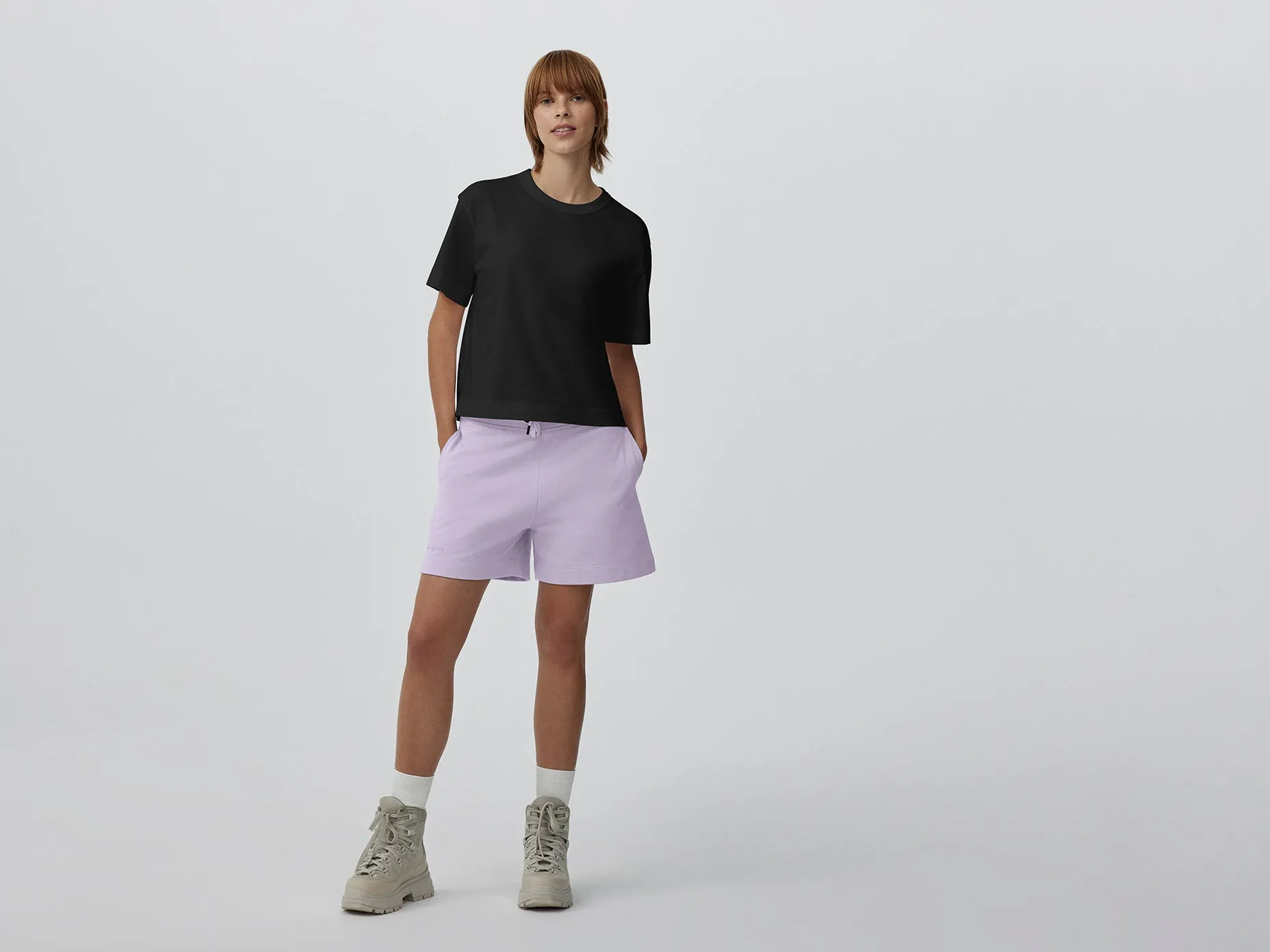 Broadview Cropped T-Shirt Black Label