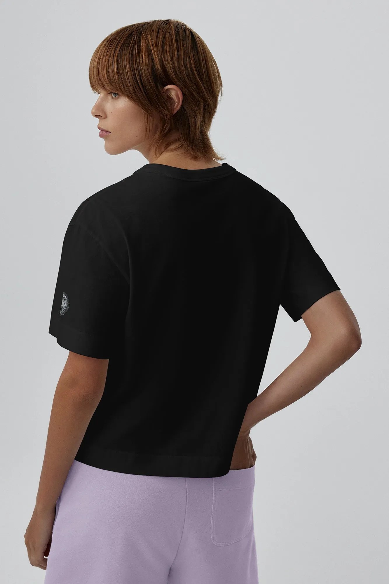 Broadview Cropped T-Shirt Black Label