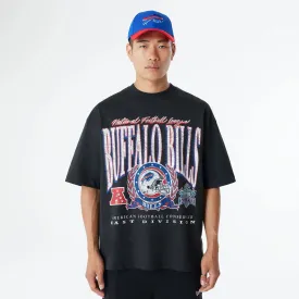 Buffalo Bills Oversized Essential Black Oversized T-Shirt