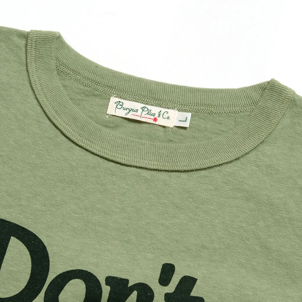 BURGUS PLUS - S/S Print Tee - DON'T FORGET - BP23606