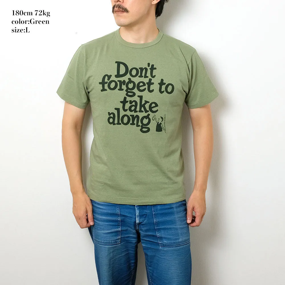 BURGUS PLUS - S/S Print Tee - DON'T FORGET - BP23606