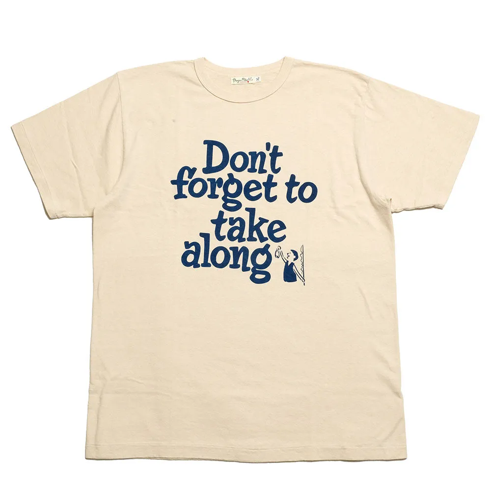BURGUS PLUS - S/S Print Tee - DON'T FORGET - BP23606
