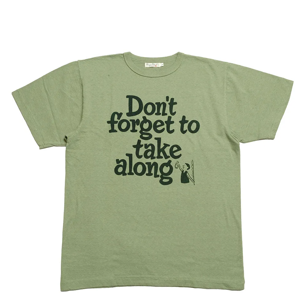 BURGUS PLUS - S/S Print Tee - DON'T FORGET - BP23606
