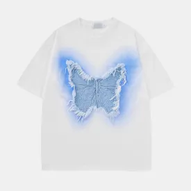 Butterfly | Patch Y2K Graphic T Shirt