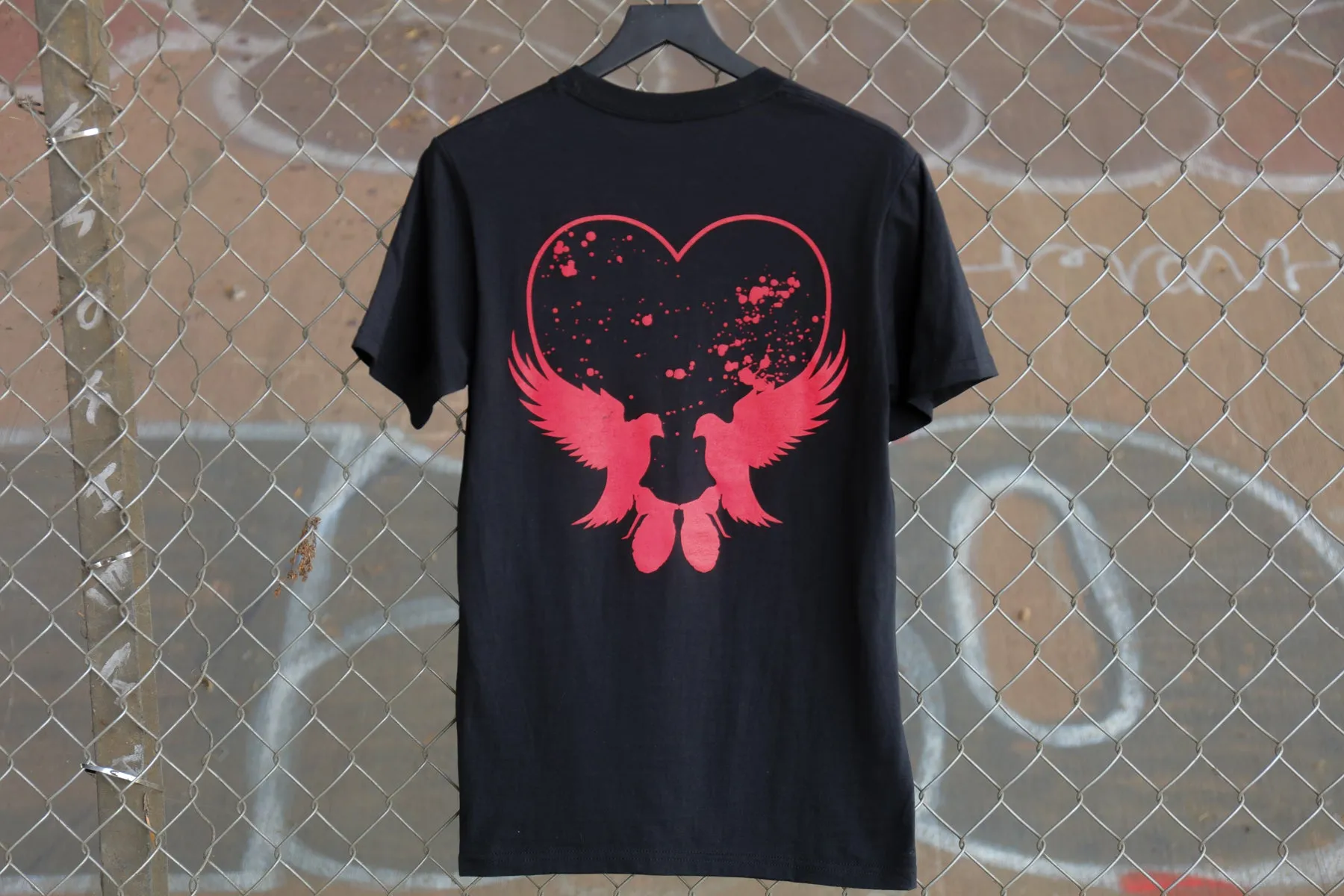 Candy Hearts Tee (Black)