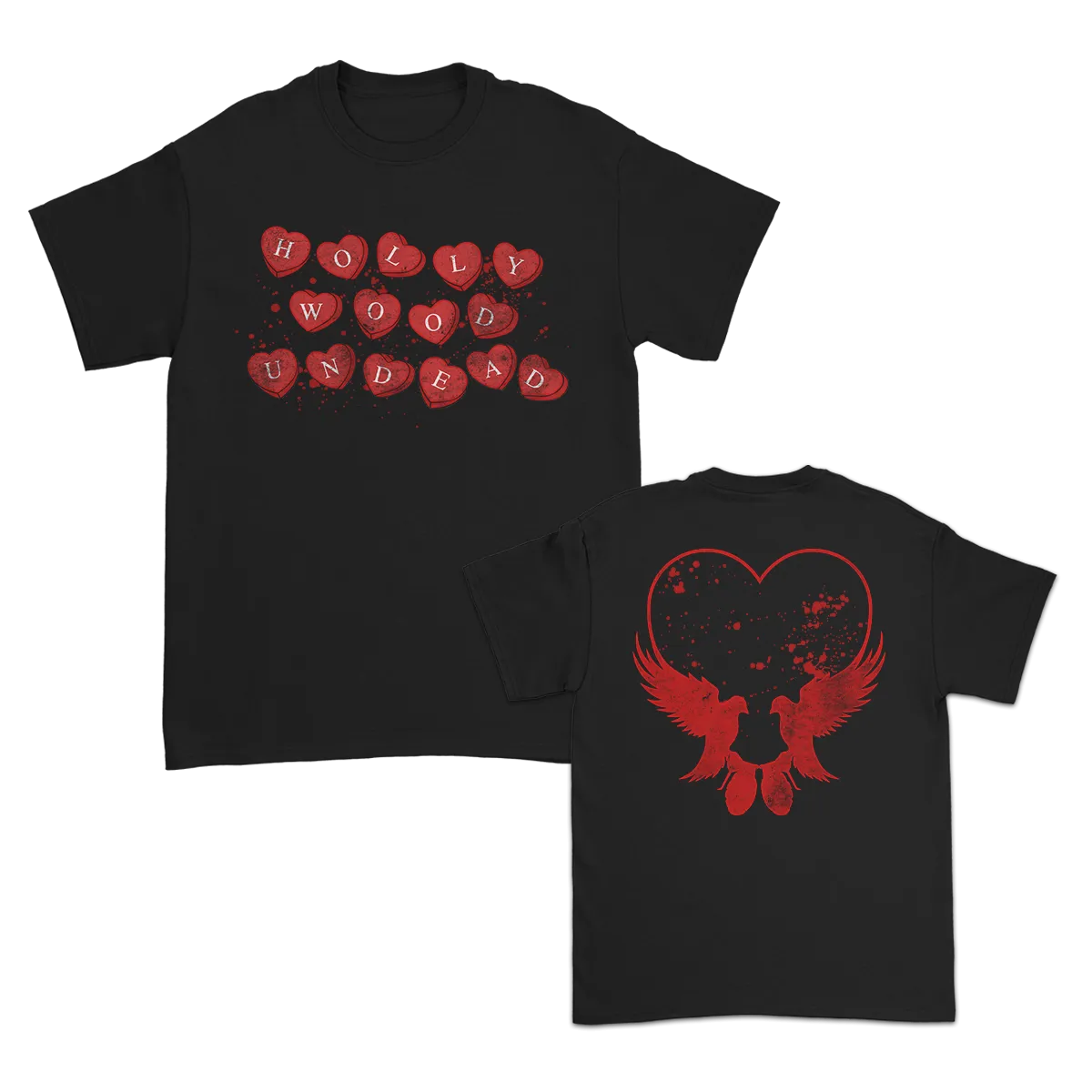 Candy Hearts Tee (Black)