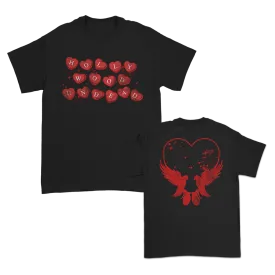 Candy Hearts Tee (Black)